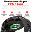 Smartwatch Masculino Esportivo com ECG, PPG, Chamada Bluetooth e Monitor Fitness