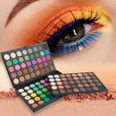 Paleta de Sombras Profissional 120 Cores – Matte, Brilho e Alta Pigmentação