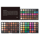 Paleta de Sombras Profissional 120 Cores – Matte, Brilho e Alta Pigmentação